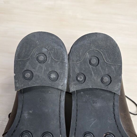 Rhodes Felix Chukka Lace Up Boots Huckberry Brown Leather Men's US Size 10 - Picture 9 of 10